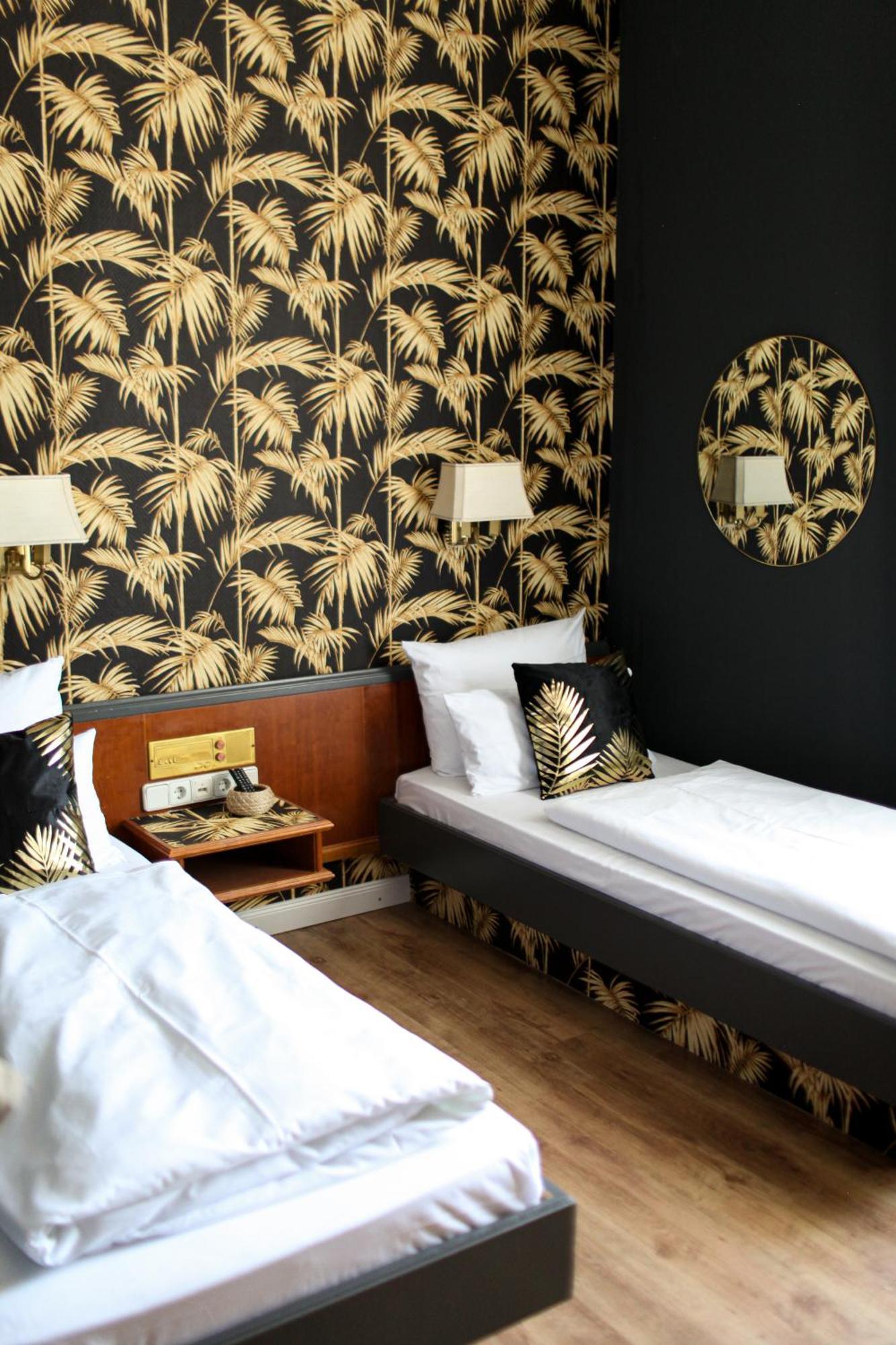 Trendy Zweibettzimmer