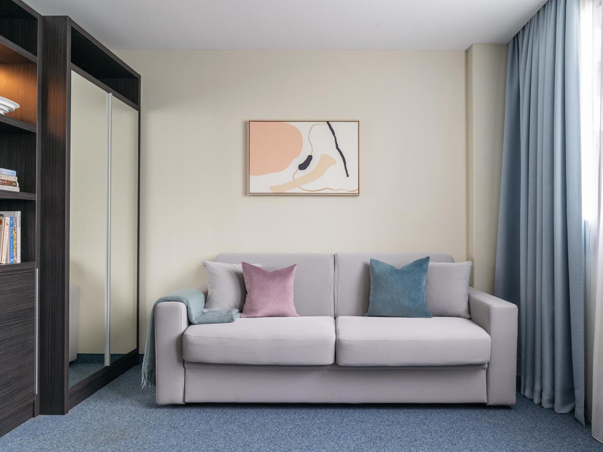 Apartment mit 1 Schlafzimmer und Schlafsofa